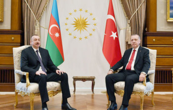 İlham Əliyev və Ərdoğan cəbhədəki erməni təxribatını müzakirə etdilər